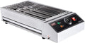 Elektrische tafelgrill, draagbare BBQ-barbecuegrill, kampeergereedschapsgrill, met met water gevulde lekbak en temperatuurregeling, commerciële binnenkookgrill for huishoudelijke keuken BBQ-benodigdhe