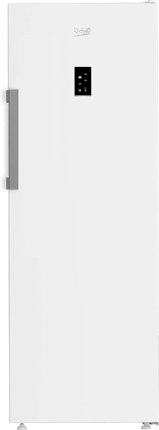 Beko B3RFNE294W vrieskast, verticaal, 260 l, No Frost, vriezer 15 kg/24 uur, energie-efficiëntieklasse E