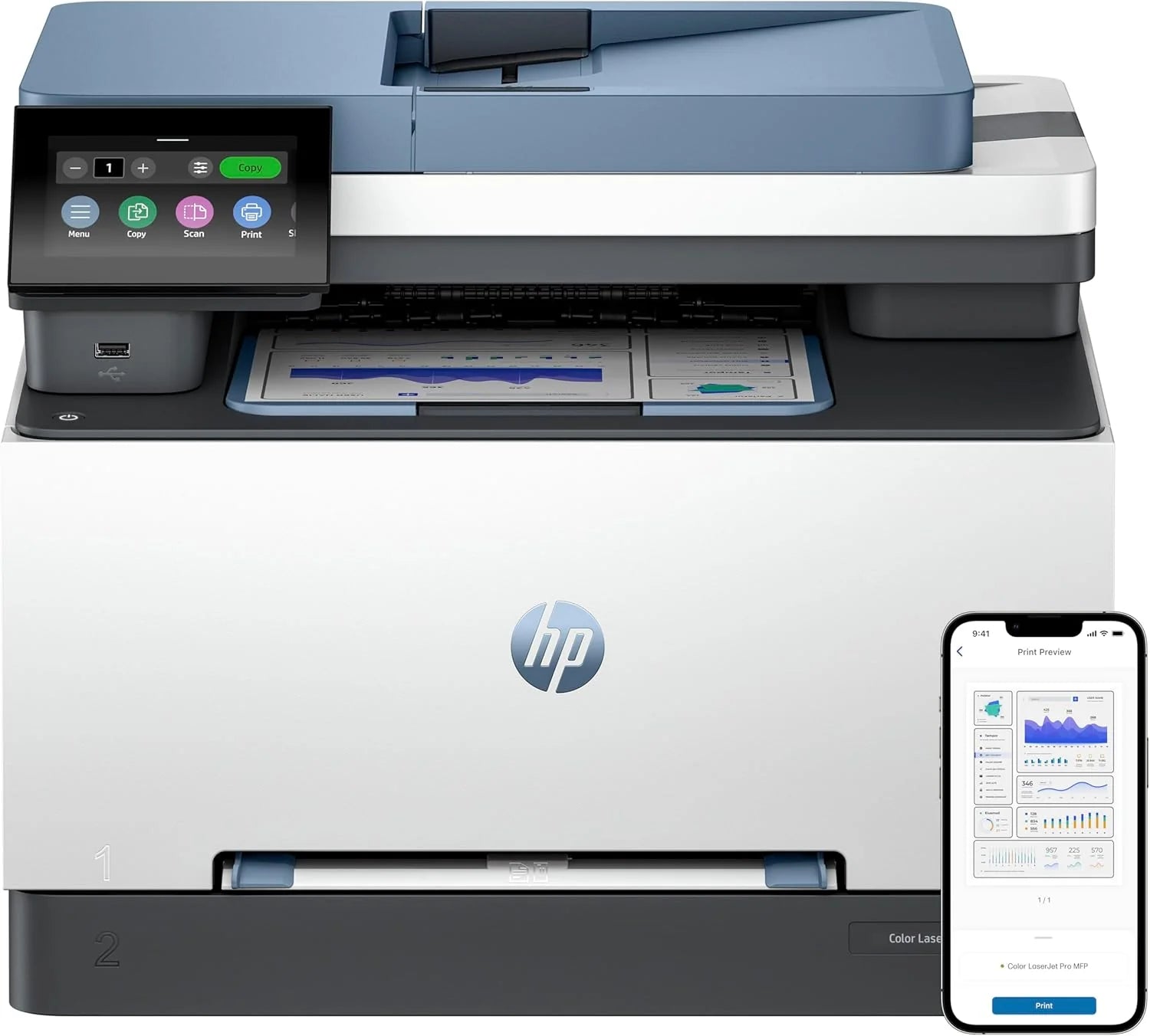 Color LaserJet Pro MFP 3302fdw