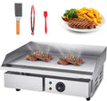 Elektrische Keukenbakplaat, 55 X 43 Cm, Teppanyaki Grill, Vetopvangsysteem, Eenvoudige Schoonmaak, Verstelbare Temperatuur, Binnen Bbq, Tafelgrill