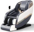 Massagestoel voor het hele lichaam met 3D SL-Track, verwarming, yoga-stretching en luchtcompressie(Gray)
