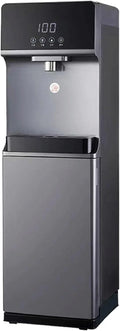 Waterdispenser Met Bodemvulling En Intelligent Kinderslot,Warm-/koudwaterkoelers, Instelbare Temperatuur Met 5 Segmenten For Woonkamer,Kantooromgevingen,Commercieel Gebruik,Ijs En Warm Water(White)(40.15x12.20x12.99inch/Grijs)