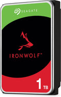 Seagate IronWolf, 14 TB, Interne Harde Schijf, NAS, 3,5", SATA 6 GB/s, 7200 RPM, 256 MB cache, voor NAS RAID, 3 jaar Rescue Services (ST14000VN0008)(IronWolf/1TB)