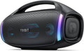TRIBIT StormBox Blast 2 Bluetooth Speaker, 200W draagbare luidspreker met subwoofer, XBass, RGB, Bluetooth 5.4, IP67, aangepaste EQ, 30 uur speeltijd, Karaoke-functie - Perfect voor buitenfeest/strand