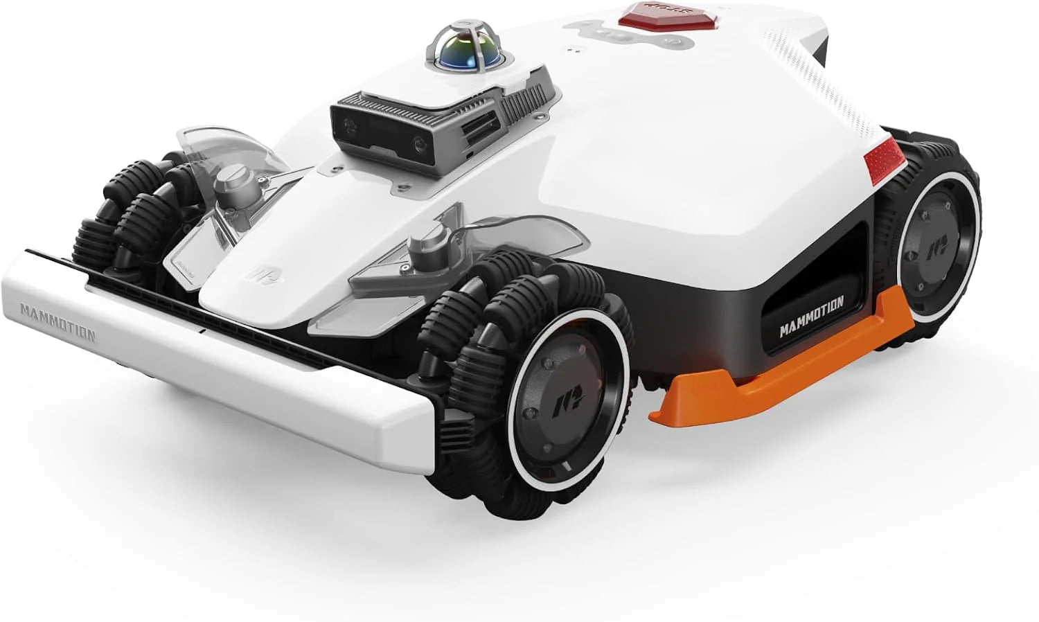 Mammotion LUBA 3 AWD 3000 Robotgrasmaaier voor 3000m², 360° LiDAR+NetRTK+AI Vision Tri-Fusion Positionering, Vierwielaandrijving voor 80% Hellingshoek, 30 Multi-Zone Beheer, Maaihoogte 25-70mm