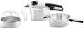 Fissler Vitavit Premium snelkookpan en snelkookpan, set van 2,6 liter en 4,8 liter