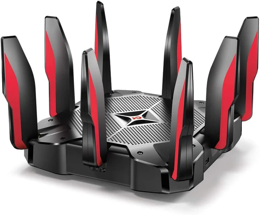 TP-Link Archer C2300 MU-MIMO Dual Band Wireless Gigabit Cable Gaming Router, Combined Wi-Fi Speed Up to 2300 Mbps, 1 USB 3.0, Parent Control, VPN(AC5400 Tri-Band Gigabit|Gaming Router/Single)