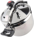 Generic Roestvrijstalen Snelkookpan met Grote Capaciteit voor Thuiskeuken en Restaurantkoken, Energiebesparend, Antiaanbakontwerp (Hij zei)(26 liter)