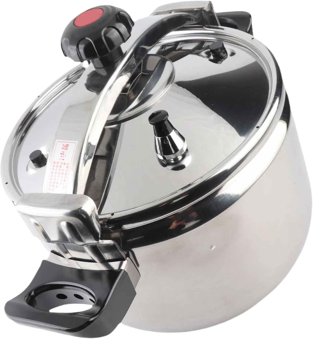 Generic Roestvrijstalen Snelkookpan met Grote Capaciteit voor Thuiskeuken en Restaurantkoken, Energiebesparend, Antiaanbakontwerp (Hij zei)(26 liter)