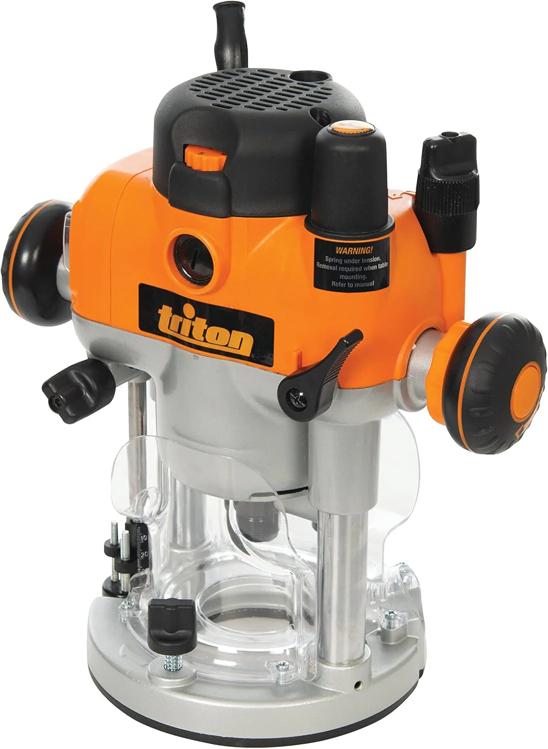 Triton TRA001 Precisie-bovenfrees met dubbele functie, 2400 W(Single)
