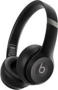 Beats Solo 4 — draadloze Bluetooth on-ear-koptelefoon, Appel en Android compatibel, 50 uur luistertijd – Zachtroze(Matzwart/Solo 4)