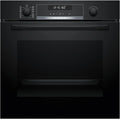Bosch HBG578BB3 Serie 6 Inbouwfornuis, pyrolyse: moeiteloze ovenreiniging, wit LCD-display, AirFry-functie, 30 automatische programma's, zwart, 60 x 60 cm