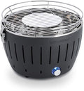 LotusGrill XL limoengroen G435 houtskoolgrill/tafelgrill met USB-aansluiting(Black/Antracietgrijs)