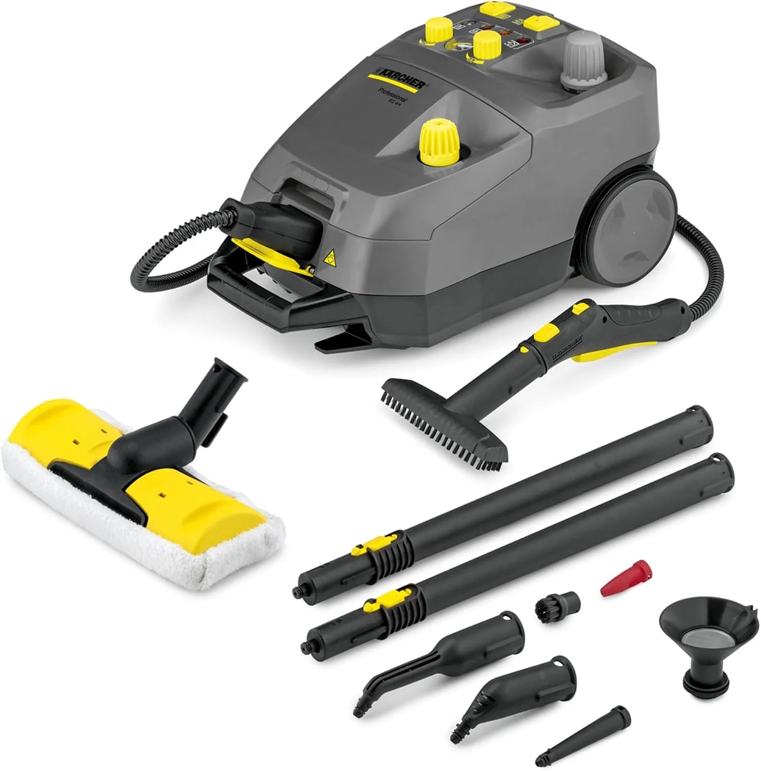 Kärcher SG 4/4, compacte stoomreiniger met 4 stoomdrukken voor perfecte reiniging en desinfectie zonder chemicaliën(modern/Bodendampfreiniger)